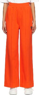 AMI Alexandre Mattiussi Orange PUMA Edition Cotton Lounge Pants