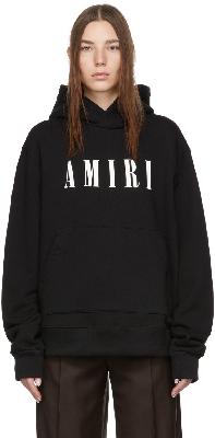 AMIRI Black Oversized Hoodie