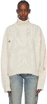AMIRI Off-White Cashmere Sweater