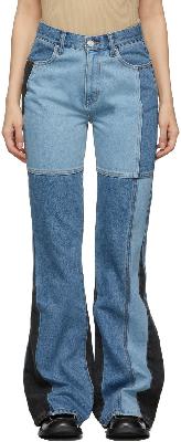 Andersson Bell Blue Shirley Patchwork Jeans