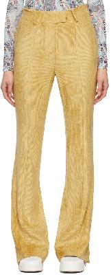 Andersson Bell Yellow Corduroy Alexa Trousers