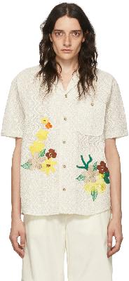 Andersson Bell White Polyester Shirt