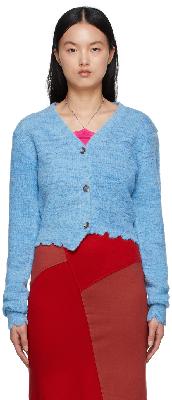Andersson Bell SSENSE Exclusive Blue Lua Cardigan