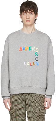 Andersson Bell Grey Cotton Sweatshirt