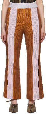 Andersson Bell Orange Kaia Lounge Pants