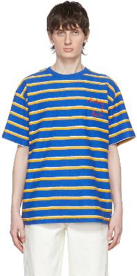 Andersson Bell Blue Cotton T-Shirt