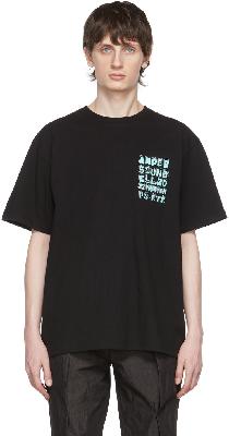Andersson Bell SSENSE Exclusive Black Cotton T-Shirt