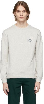 A.P.C. Grey Rider Sweatshirt