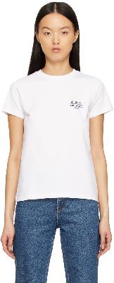 A.P.C. White Denise T-Shirt