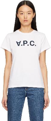 A.P.C. White VPC T-Shirt