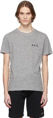 A.P.C. Grey Mike T-Shirt
