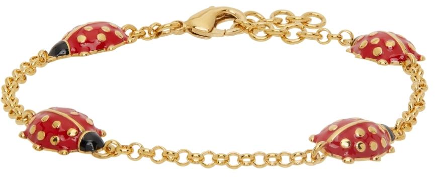 A.P.C. Gold Coccinelle Bracelet