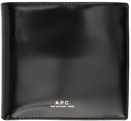 A.P.C. Black New London Wallet
