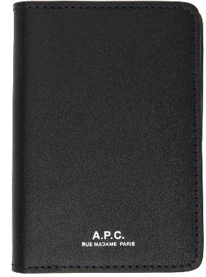 A.P.C. Black Stefan Wallet