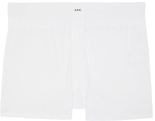A.P.C. White Cabouorg Boxers