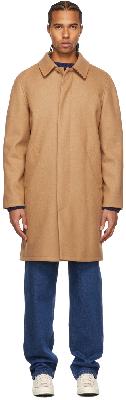 A.P.C. Beige Wool Mac Auster Coat