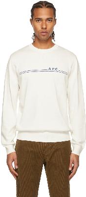 A.P.C. Off-White Eponymous Sweater