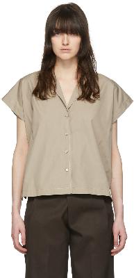 Arch The Taupe Cotton Shirt