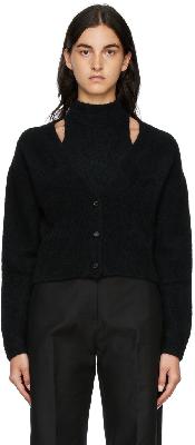 Arch The Black Brushed Cardigan