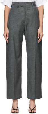 Arch The Gray Wide Straight Trousers