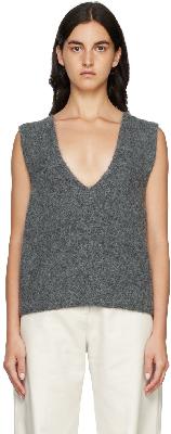 Arch The SSENSE Exclusive Gray Cropped Vest