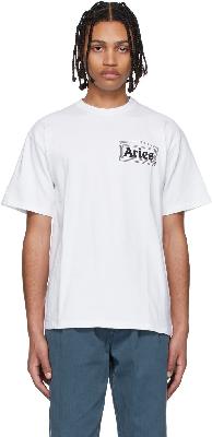 Aries White Cotton T-Shirt