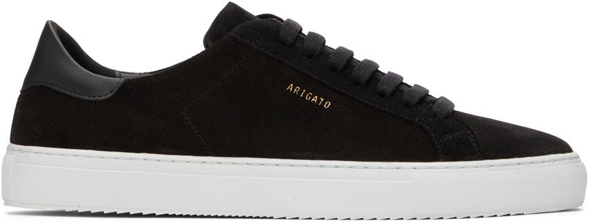 Axel Arigato Black Suede Clean 90 Sneakers