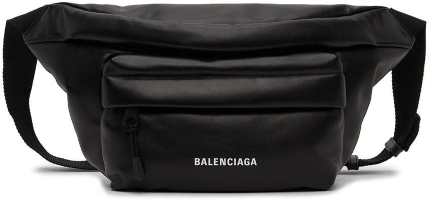 Balenciaga Black Puffy Beltpack