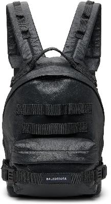 Balenciaga Gray Army Backpack