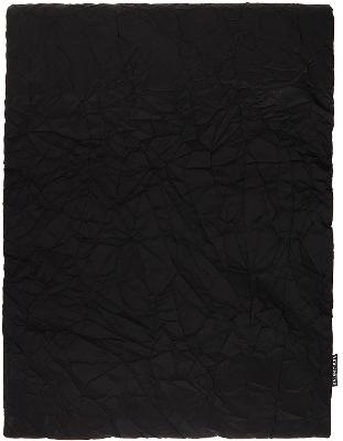 Balenciaga Black Padded Crushed Nylon Stole