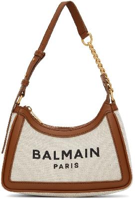 Balmain Beige B-Army Shoulder Bag