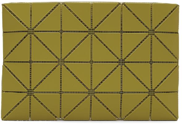 Bao Bao Issey Miyake Green Lucent One-Tone Pouch