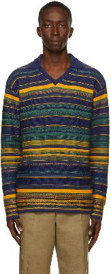 BED J.W. FORD Multicolor Crow Sweater