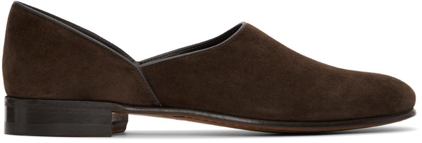 Bode Brown Suede House Shoe