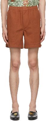 Bode Brown Rugby Shorts