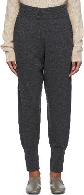 Boss Grey Knit Wool Lounge Pants