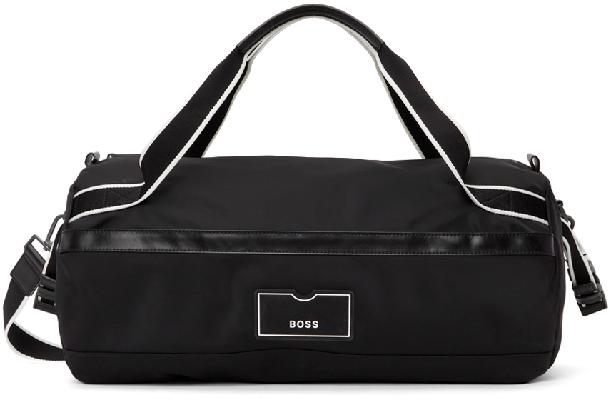 Boss Black Unwrapped Rolled Duffle Bag