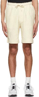 Boss Off-White Cotton Shorts
