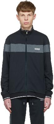 Boss Navy Cotton Jacket