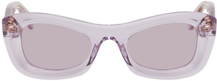 Bottega Veneta Purple Animations Original Sunglasses