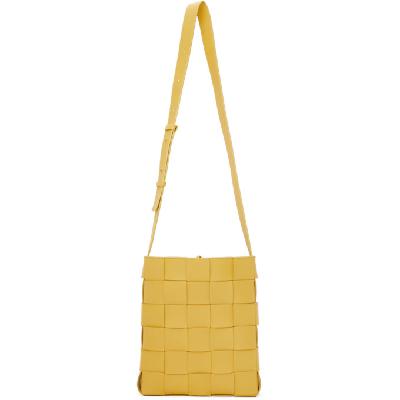 Bottega Veneta Yellow 'The Cassette' Messenger Bag
