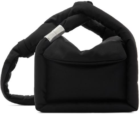 BOYY Black Nylon Wonton 20 Top Handle Bag