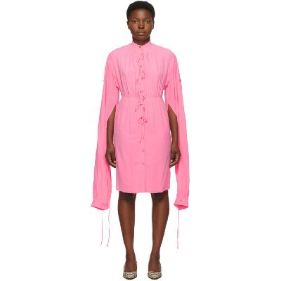 Burberry Pink Silk Joyce Dress