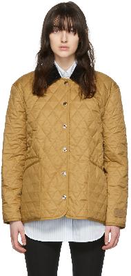 Burberry Tan Polyester Jacket