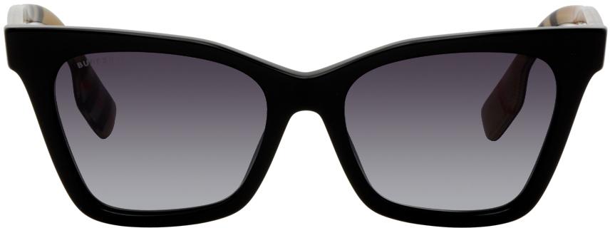 Burberry Black Oversized Sunglasses