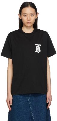 Burberry Black Monogram Motif T-Shirt