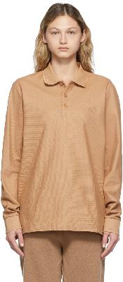 Burberry Brown Core LS Polo