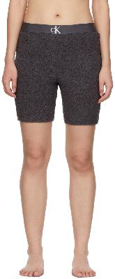 Calvin Klein Underwear Grey Plush Shorts