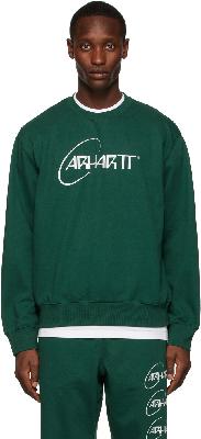 Carhartt Work In Progress Green Orbit Sweatshirt