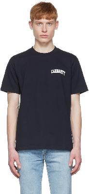 Carhartt Work In Progress Navy Cotton T-Shirt